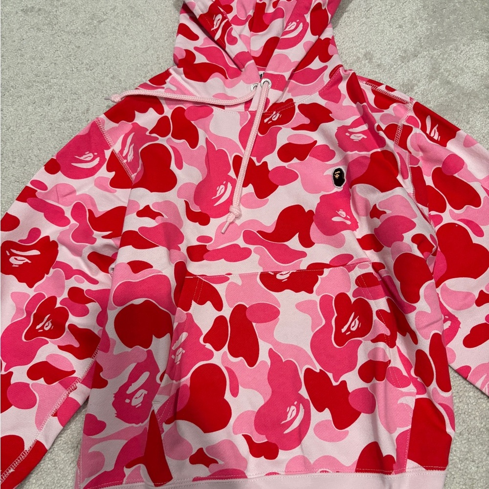 Bape Pink Camo Hoodie